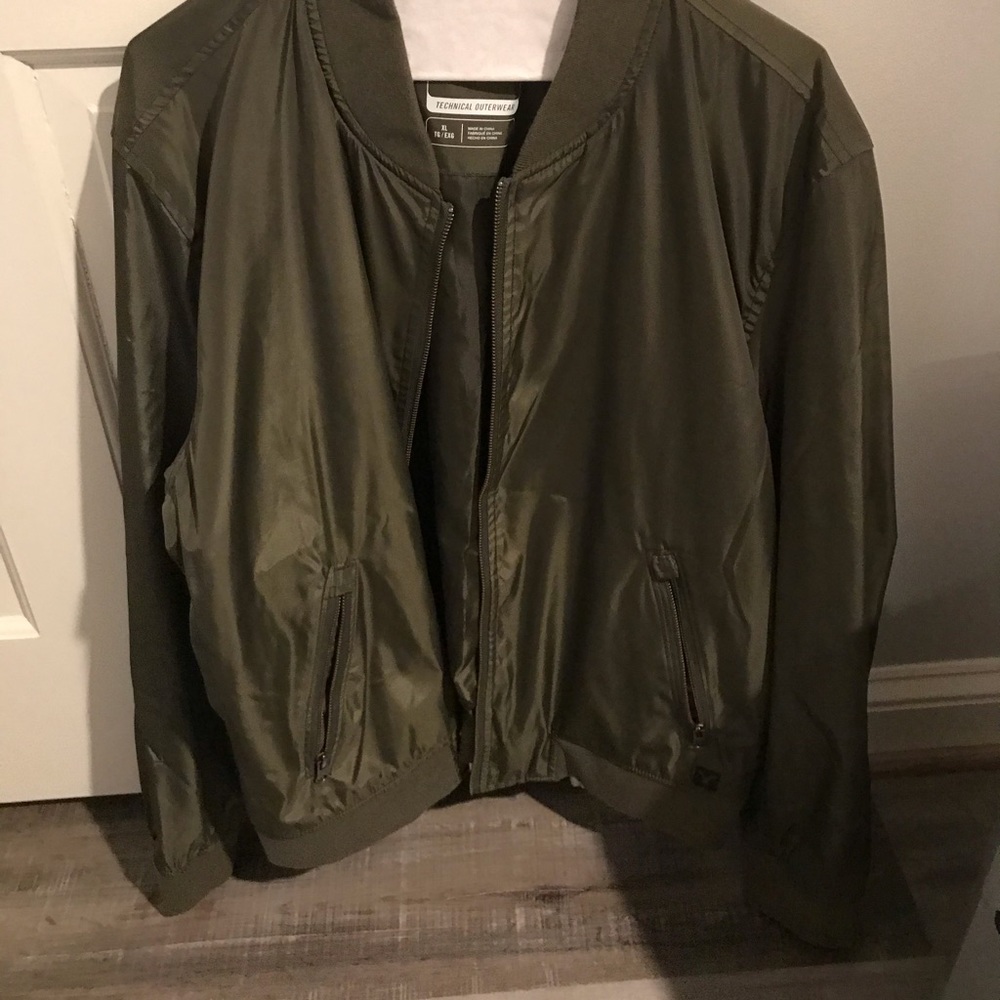 Men’s AE Technical Outerwear Bomber Style Jacket